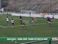 Calcio Serie D - Teramo, Sereni: "Teniamo tutti molto al derby"