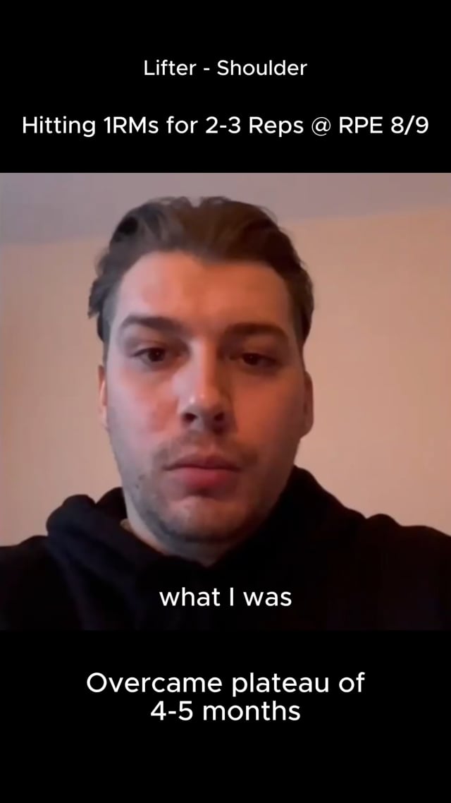 Luke talking through his results