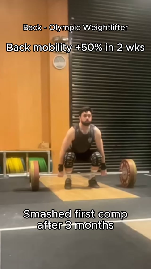 Zach performing a clean
