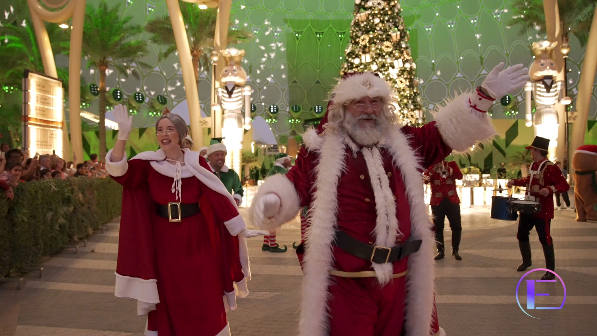 Santa for Energie Entertainment at Expo city Dubai