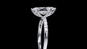 2.30 ct. t.w. Lab-Grown Diamond Ring in 14kt White Gold