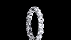 3.00 ct. t.w. Lab-Grown Diamond Eternity Band in 14kt White Gold