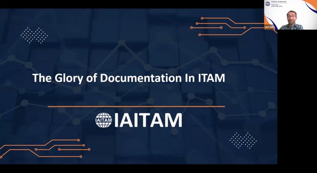 The Glory of Documentation in ITAM