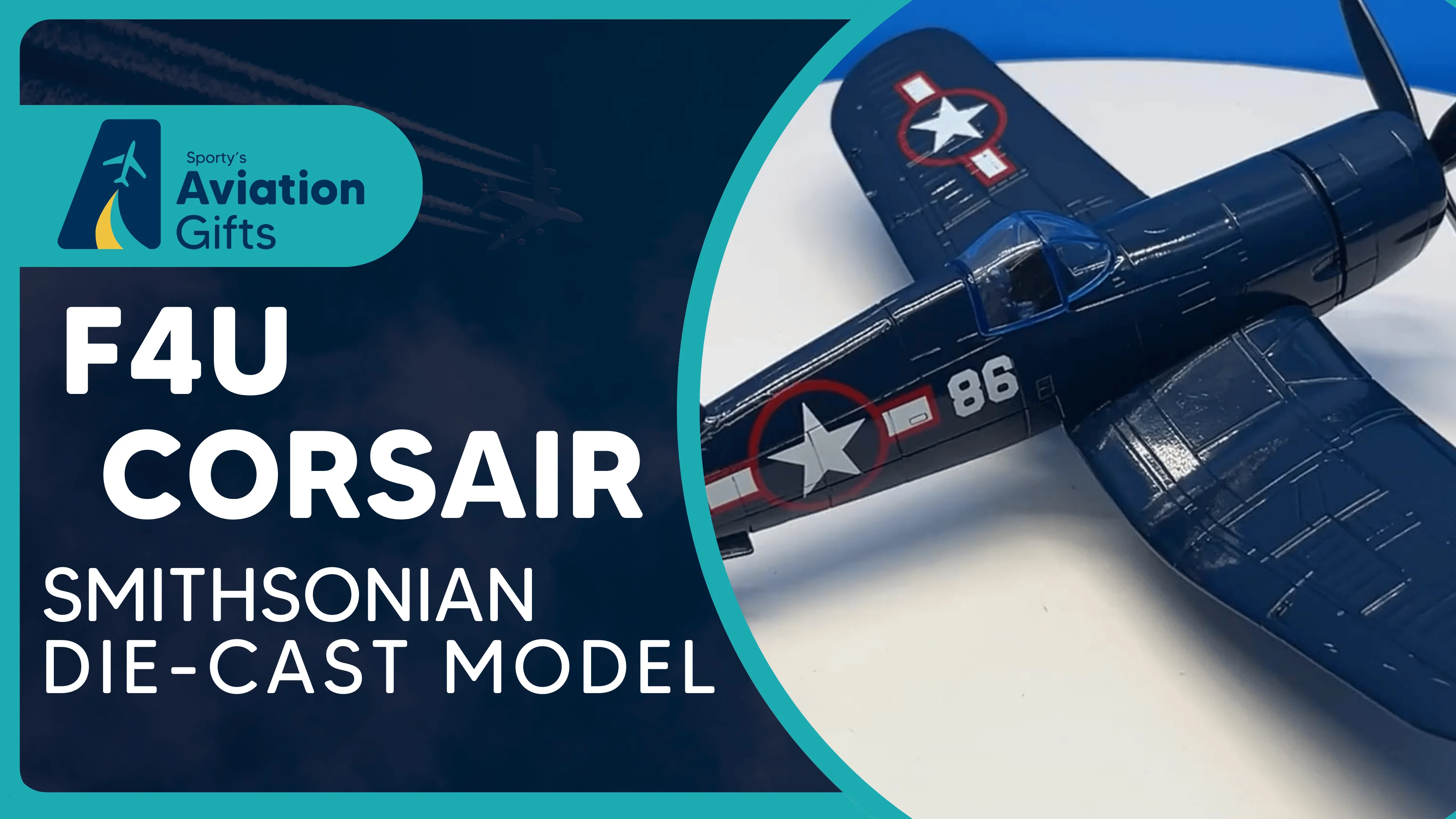 F4U Corsair Smithsonian Die-Cast Model