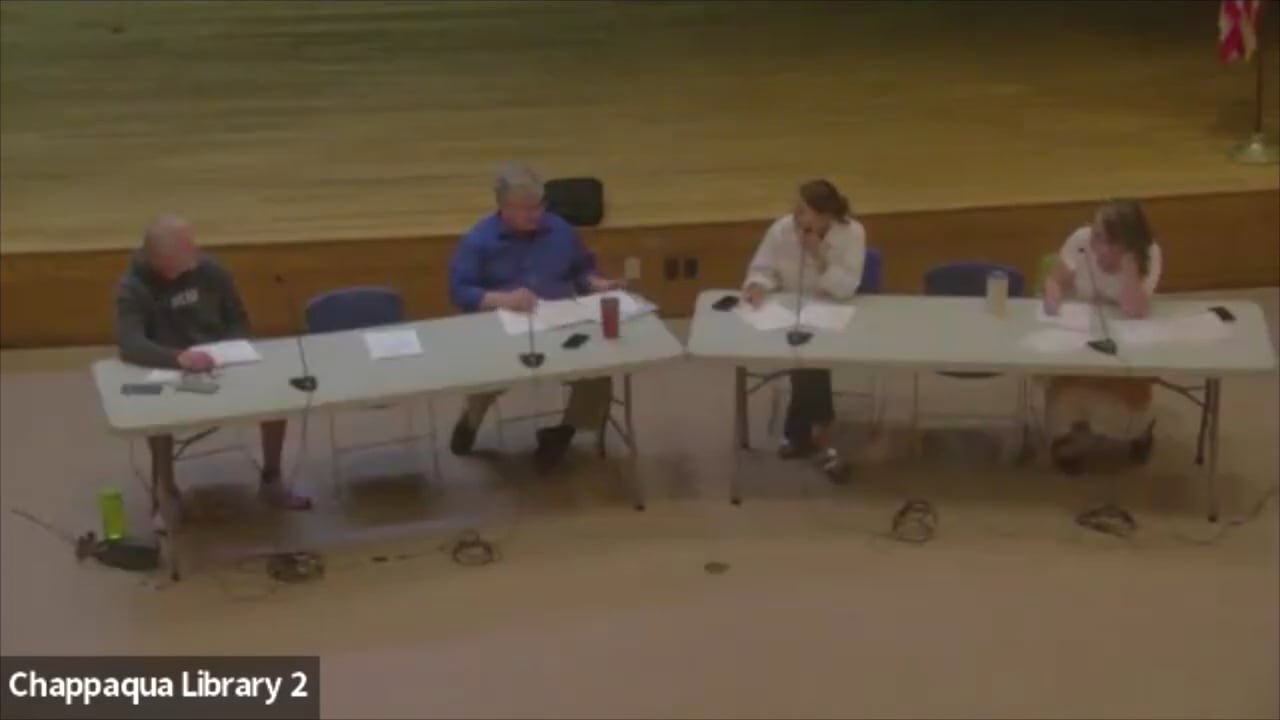 Chappaqua Library Board of Trustees Meeting 9/15/25