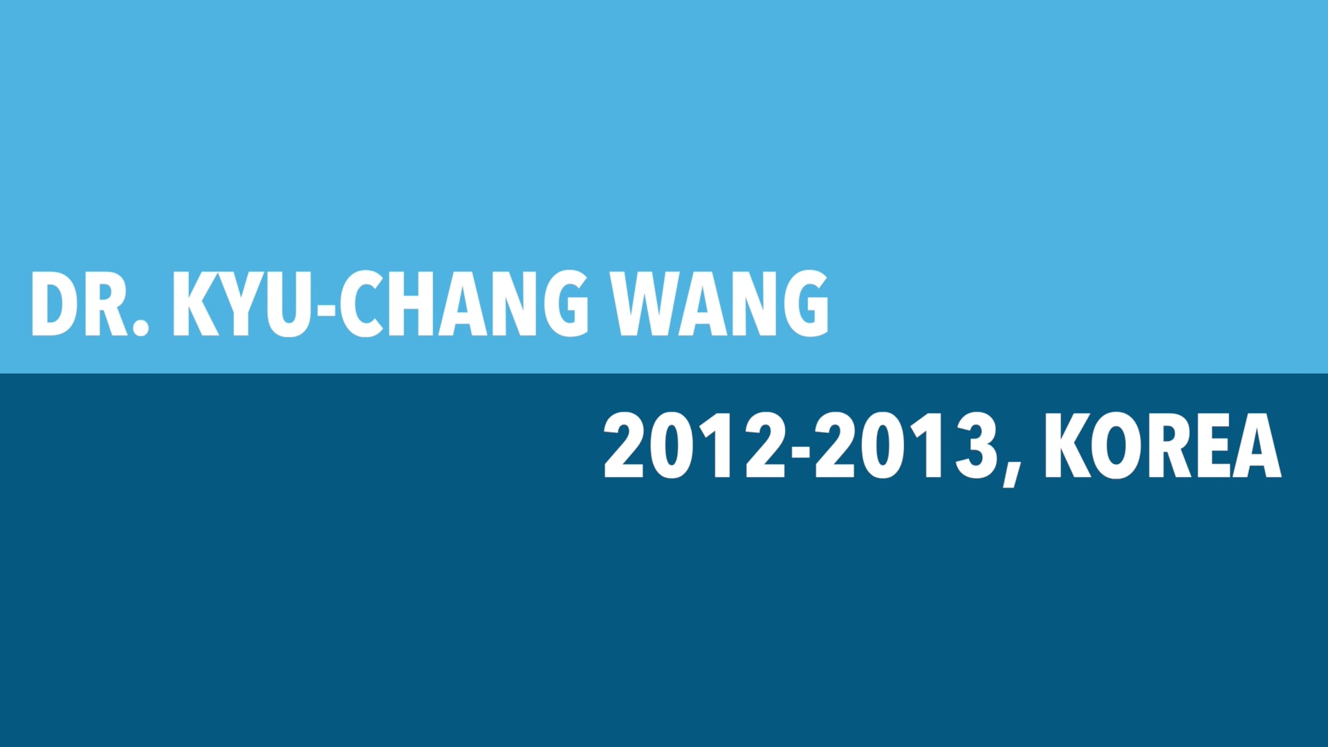 ISPN LEGACY – Interview with Kyu-Chang Wang (Korea, President 2012–2013)