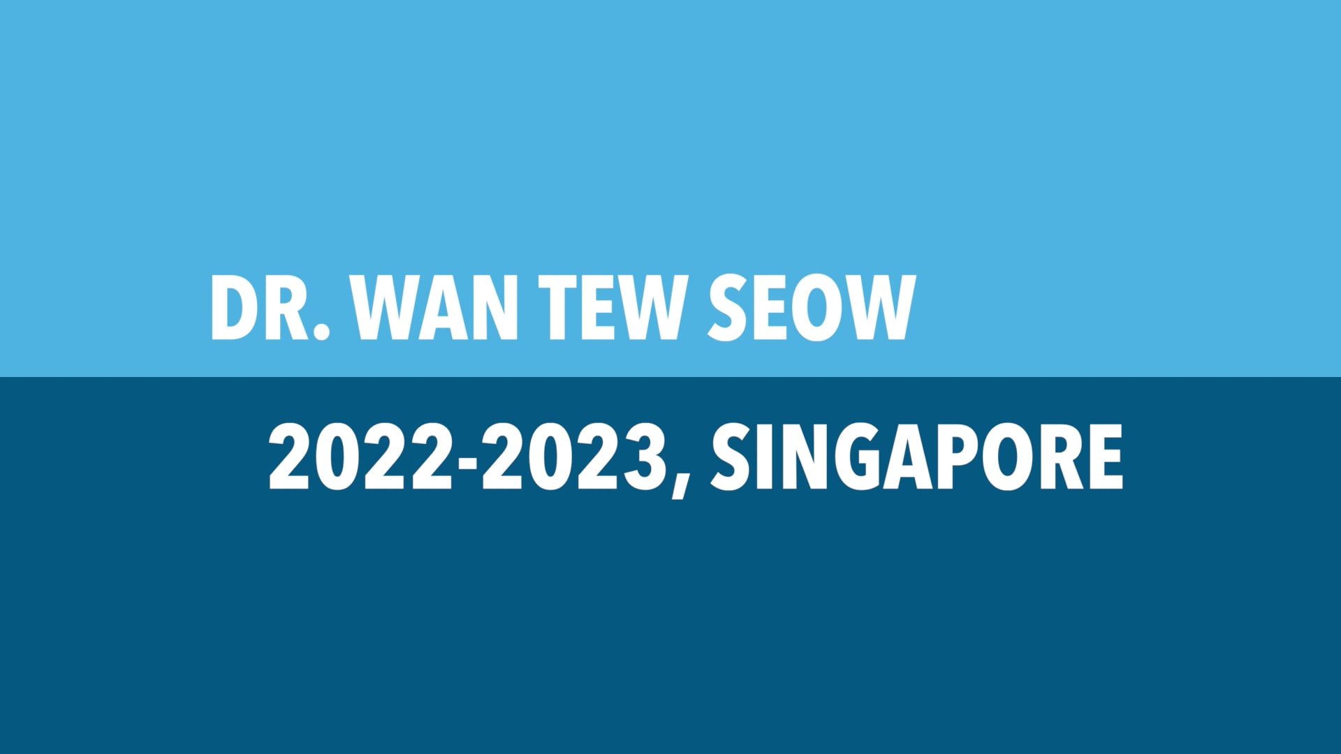 ISPN LEGACY – Interview with Wan Tew Seow (Singapore, President 2022–2023)