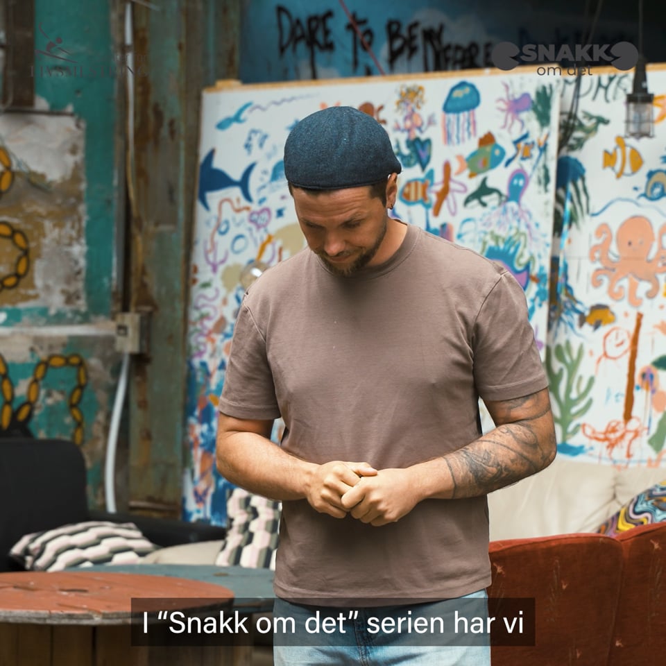 Eventyrer Samuel Massie er programleder i serien “Snakk om det"!