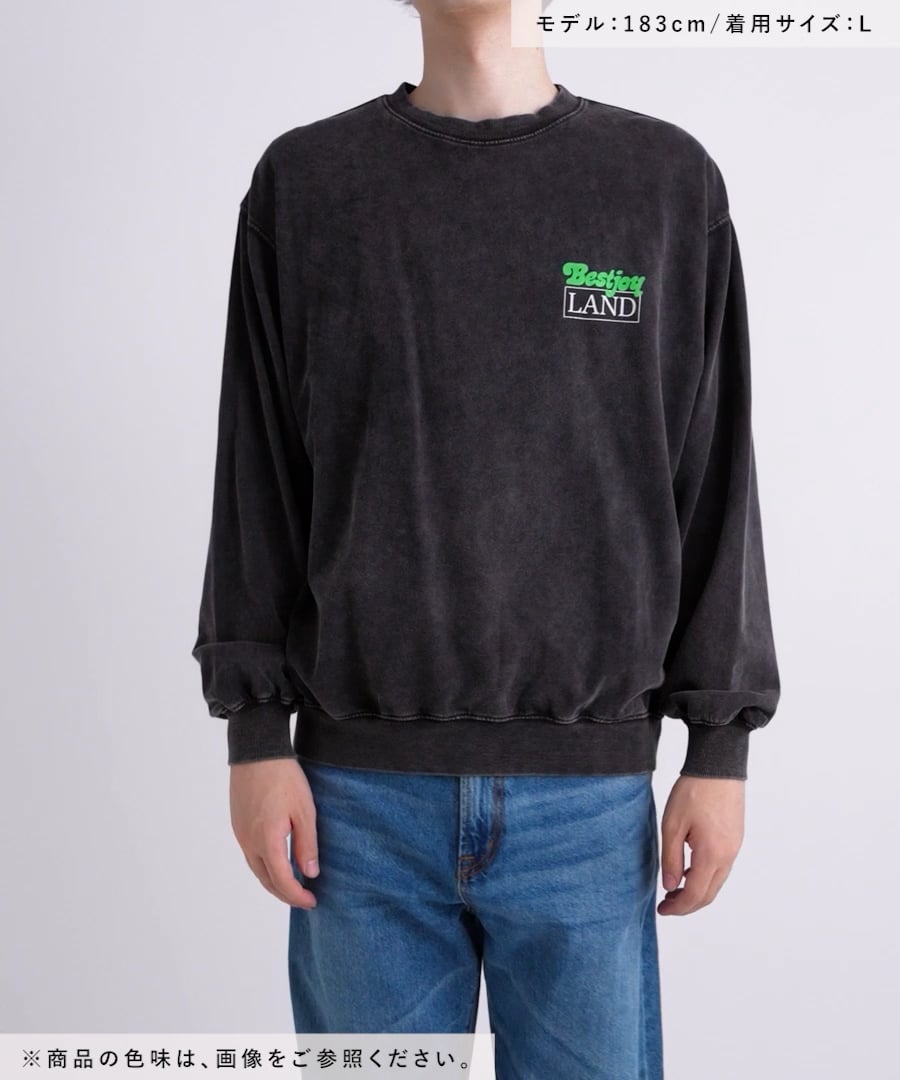 SUNSETバックプリントプルオーバー | [公式]ベイフロー（BAYFLOW）通販