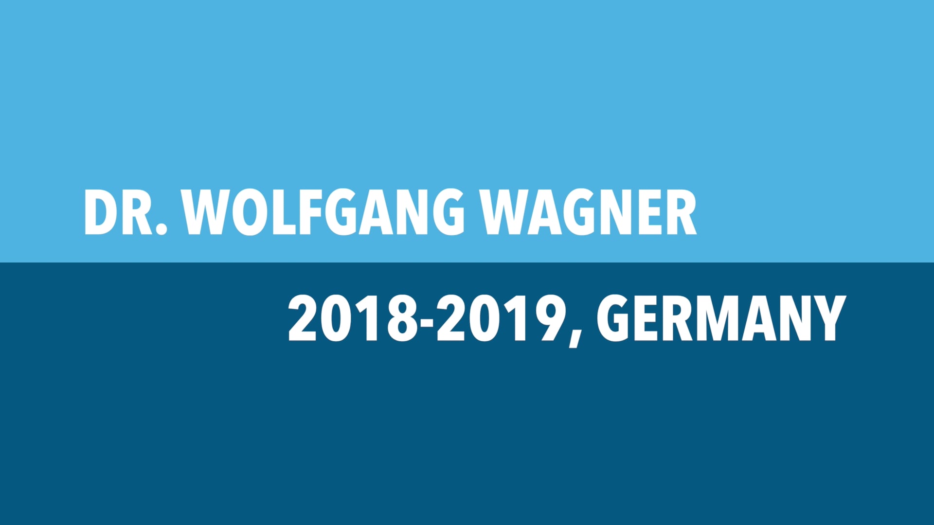 ISPN LEGACY – Interview with Wolfgang Wagner (Germany, President 2018–2019)