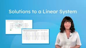 Solutions to a Linear System