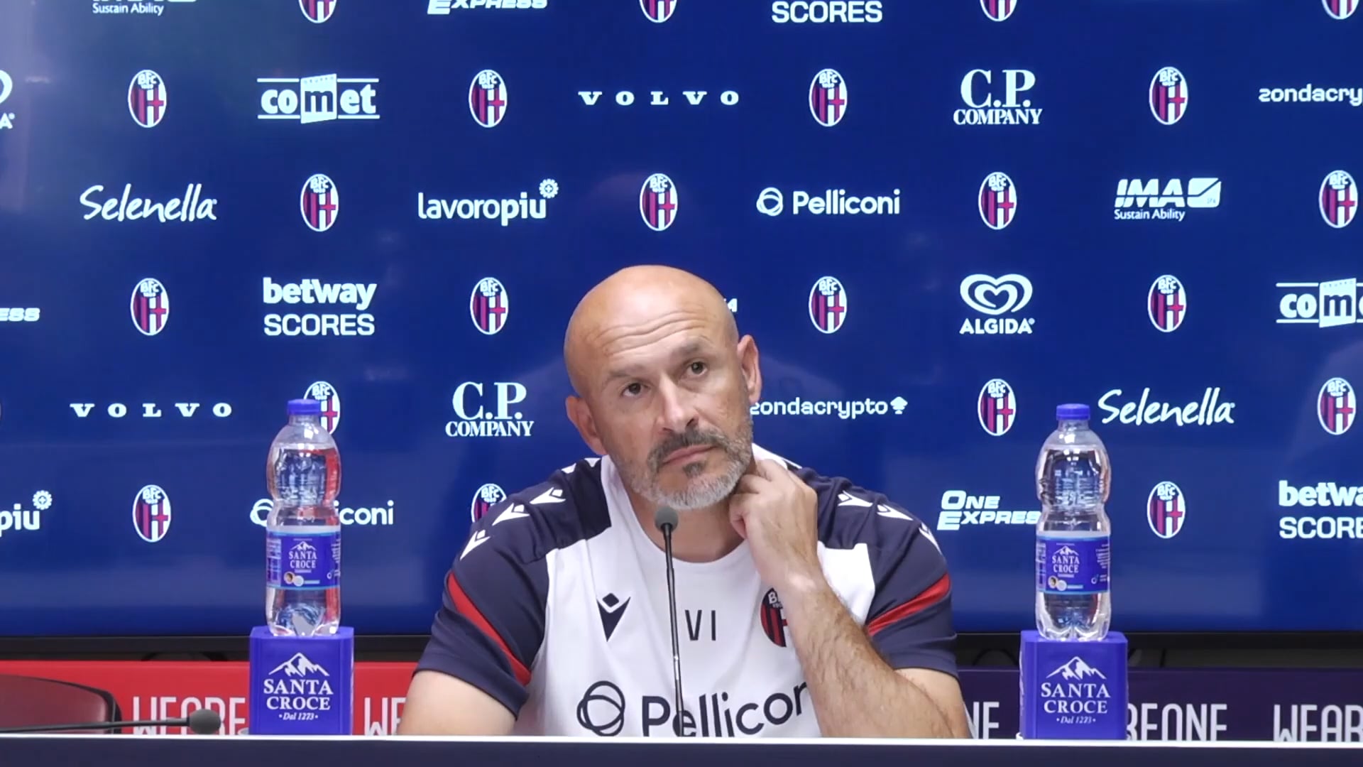 Calcio, Vincenzo Italiano: “Voglio un Bologna più aggressivo”