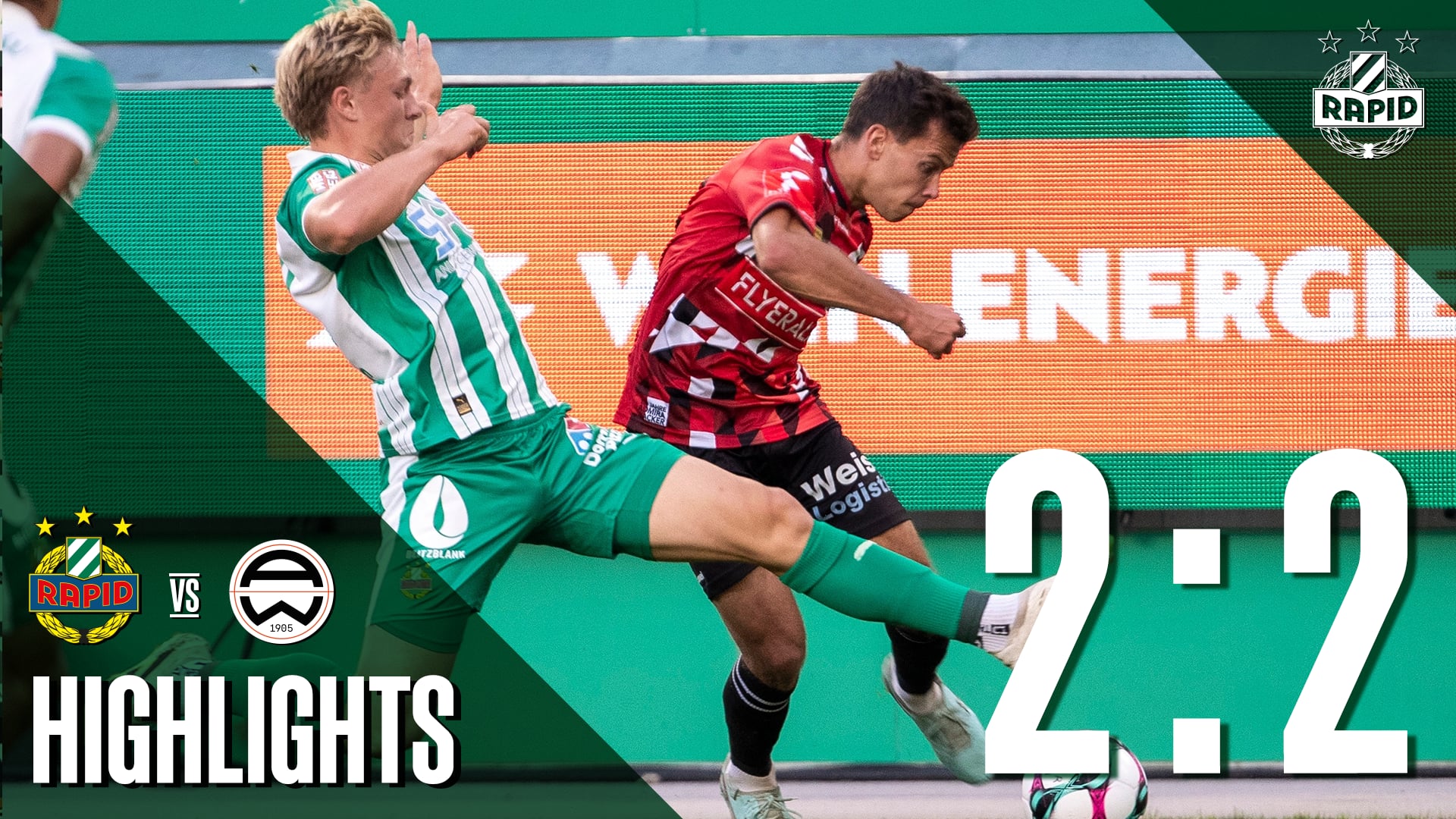 Highlights: SK Rapid II - Admira Wacker