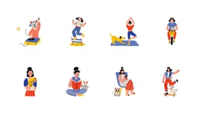 Animated Pet Illustrations Art Set, an Animal Illustration by Vectors Market (Thumbnail 4 of 4)