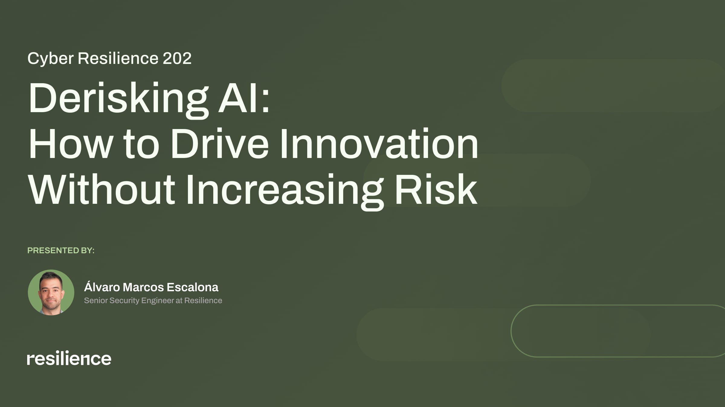 Cyber Resilience 202: Derisking AI | Videos & Movies on Vimeo