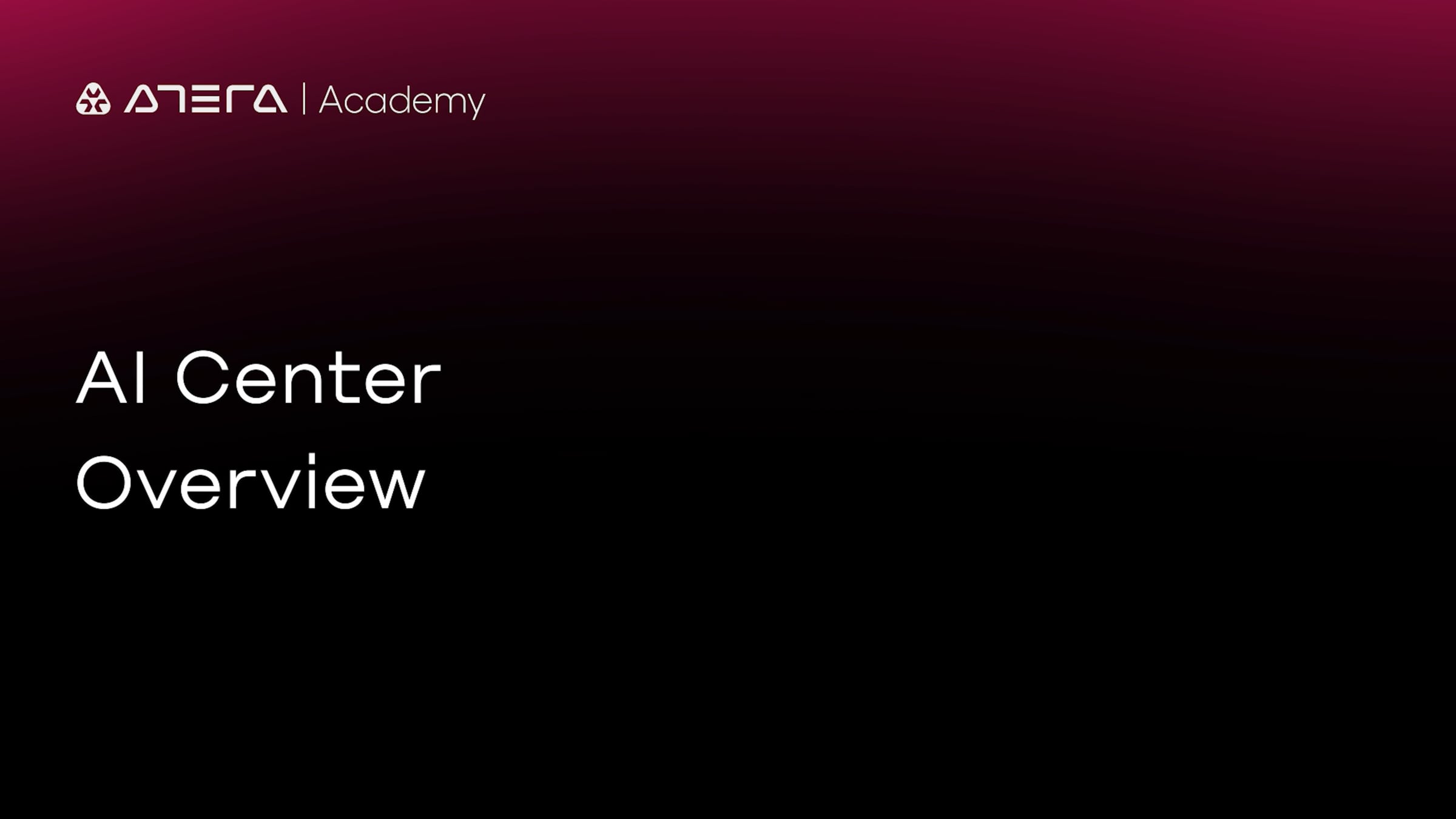 Atera Robin - AI Center Overview | Atera Academy | Videos & Movies on Vimeo