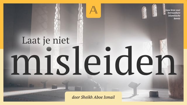 Laat je niet misleiden