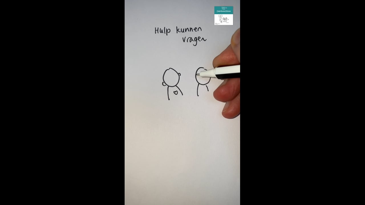 Hulp kunnen vragen meetekenen