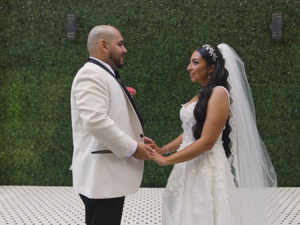 Still from the Liz and Michael highlight film