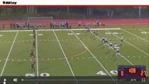 Onside Kick with a suspect pop-up kick, kick catching interference, and an illegal blindside block as well as how to enforce all the penalties