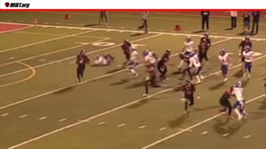 Illegal Blindside Block on a kickoff play, Referee has penalty