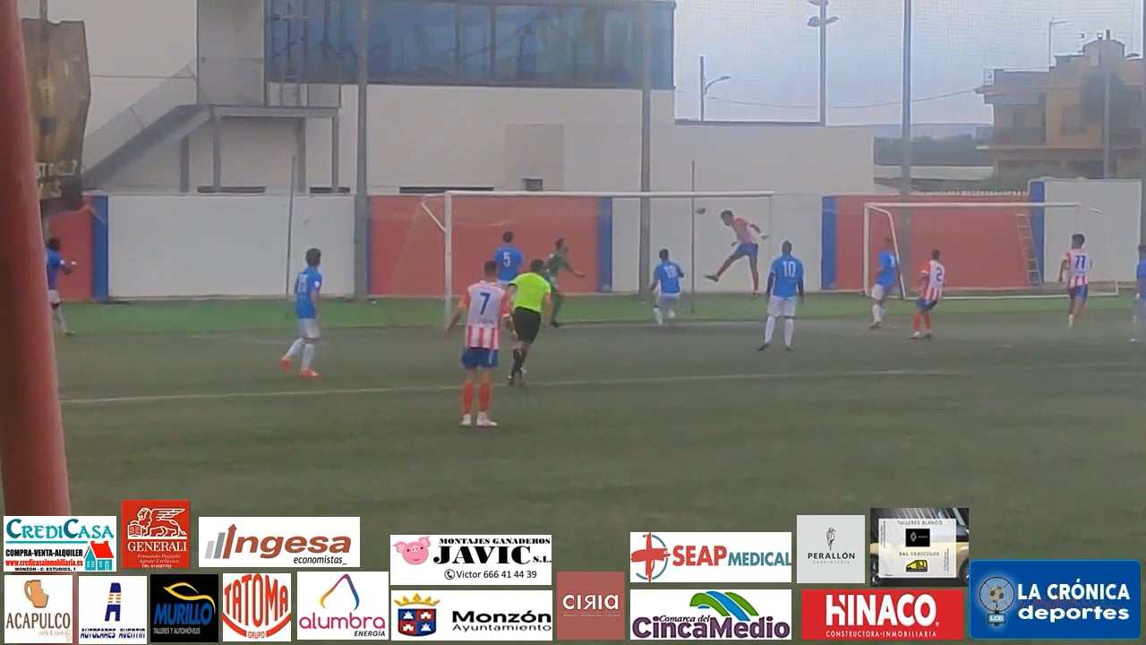 (RESUMEN y GOLES) At Monzón Alumbra 2-1 CD Cariñena / J 3 / 3ª RFEF