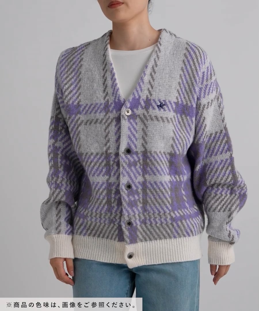 yanyanknits カーディガン 長袖 紫 灰色 yanyanknits カーディガン 長袖 紫 灰色 2025年最新】YANYAN