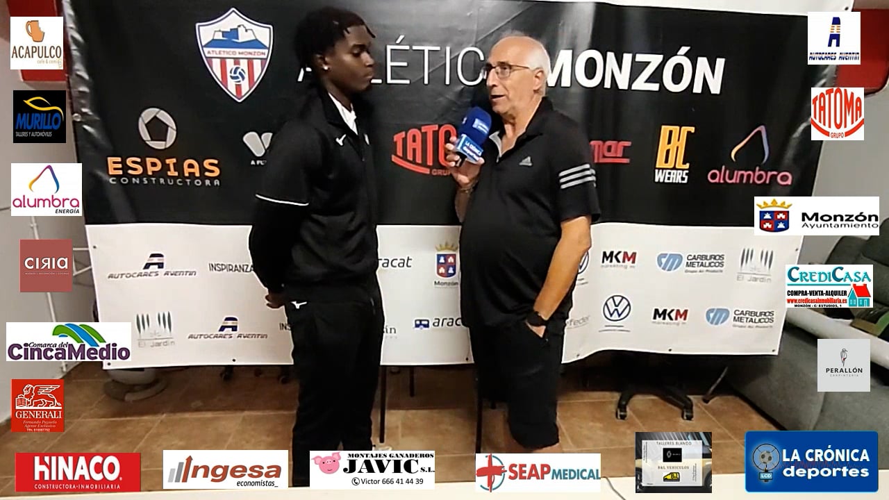 Roni  Caicedo (Jugador Cariñena) At Monzón Alumbra 2-1 CD Cariñena / J 3 / 3ª RFEF