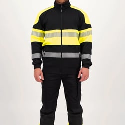 Vidéo: Sweat zippé haute visibilité bicolore KARIS