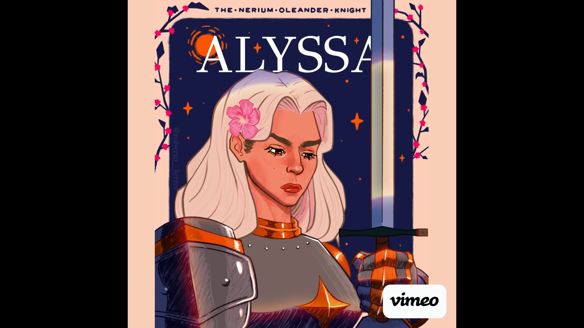 Alyssa - The Nerium oleander Knight Animation