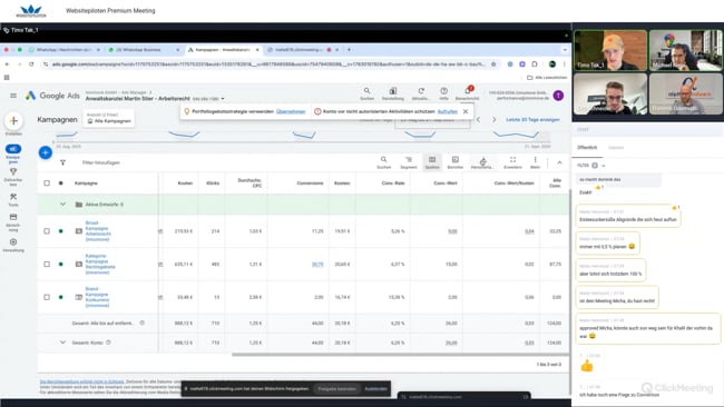 Plötzliche Tracking-Ausfälle, Mehr Impressionen als die Konkurrenz, Lead-Generierung im Nischen-B2B-Markt, Google Tag Manager oder Google Tag & Conversions richtig zuordnen mit Michael Klein vom 22.09.25