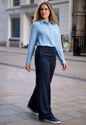 Cora Trouser - Navy