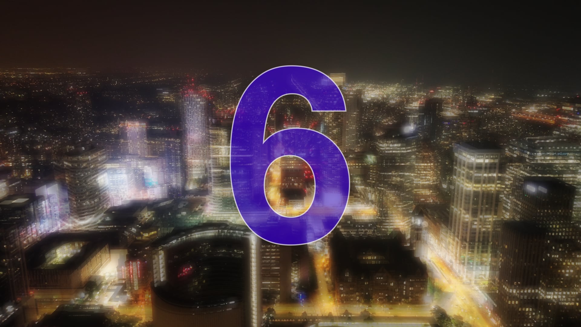 Flashing Lights, fan art. Toronto night life.