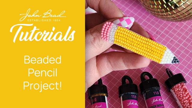Beaded Pencil Project! Expert-Led Craft Tutorial On-Demand | Michaels