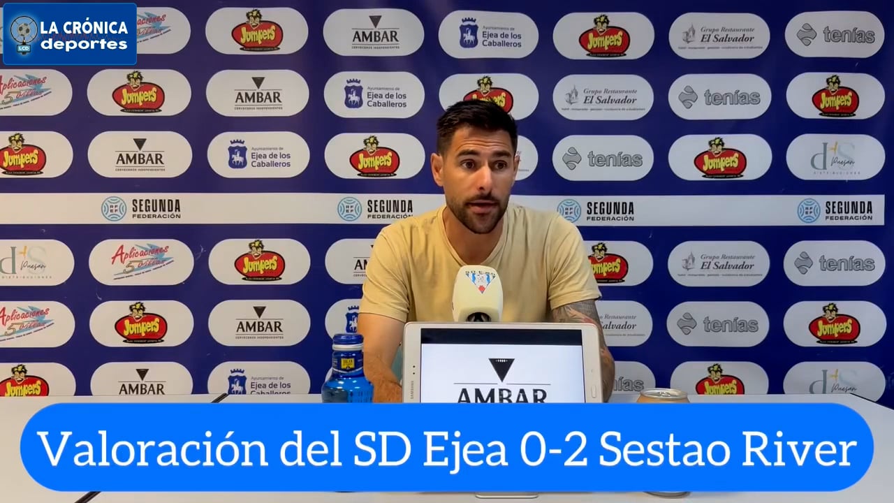 LUSO DELGADO (Entrenador Ejea) SD Ejea 0-2 Sestao River / Jor. 3- Segunda Rfef / Gr 2 / Fuente: SD Ejea