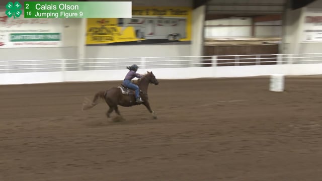 #10 Calais Olson [Jumping Figure 8 (13th)]