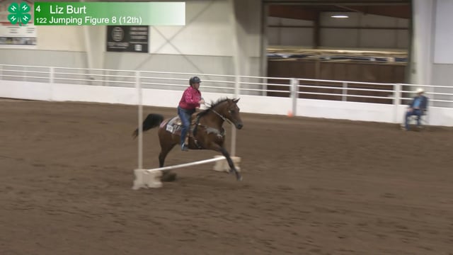 #122 Liz Burt [Jumping Figure 8 (12th)]
