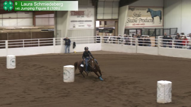 #145 Laura Schmiedeberg [Jumping Figure 8 (10th)]
