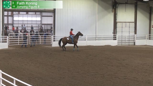 #15 Faith Koning [Jumping Figure 8 (13th)]