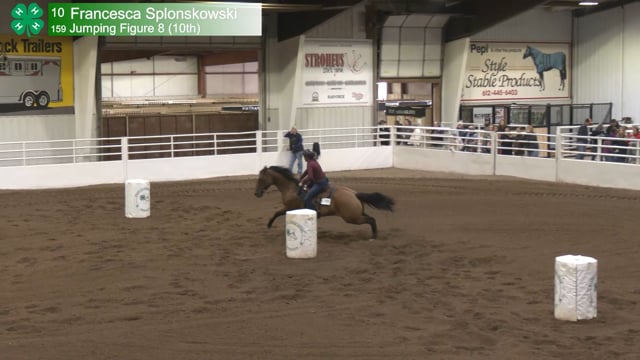 #159 Francesca Splonskowski [Jumping Figure 8 (10th)]