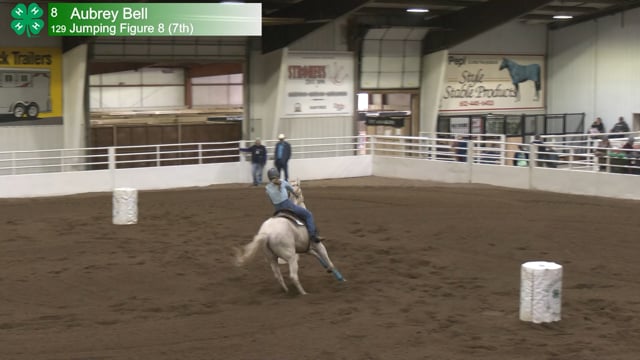 #129 Aubrey Bell [Jumping Figure 8 (7th)]