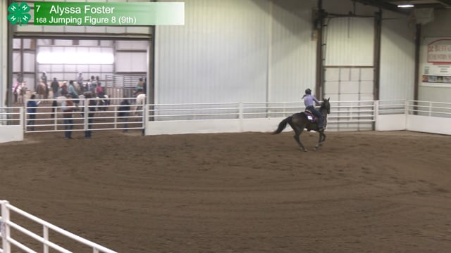 #168 Alyssa Foster [Jumping Figure 8 (9th)]