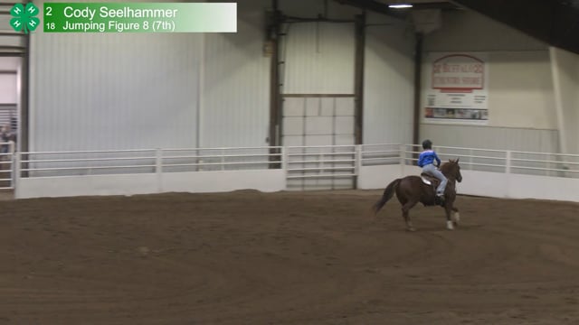#18 Cody Seelhammer [Jumping Figure 8 (7th)]