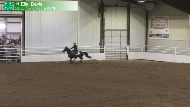 #203 Ella  Davis [Jumping Figure 8 (7th)]