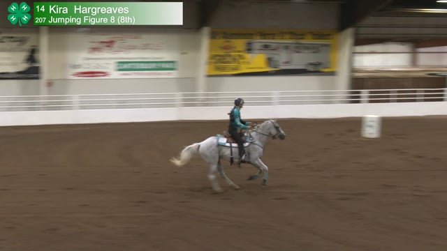 #207 Kira  Hargreaves [Jumping Figure 8 (8th)]