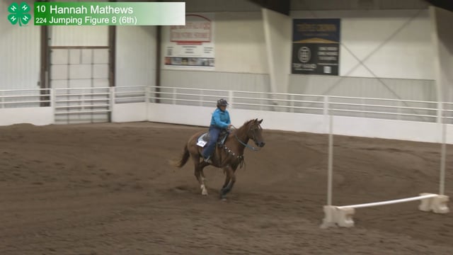 #224 Hannah Mathews [Jumping Figure 8 (6th)]