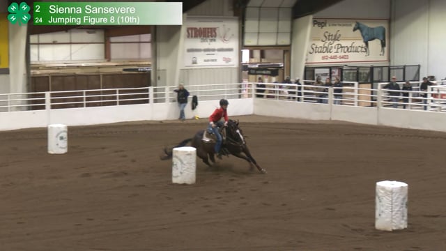 #24 Sienna Sansevere [Jumping Figure 8 (10th)]