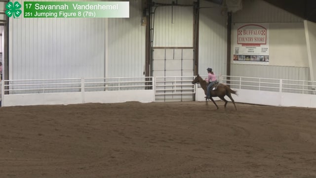 #251 Savannah  Vandenhemel [Jumping Figure 8 (7th)]