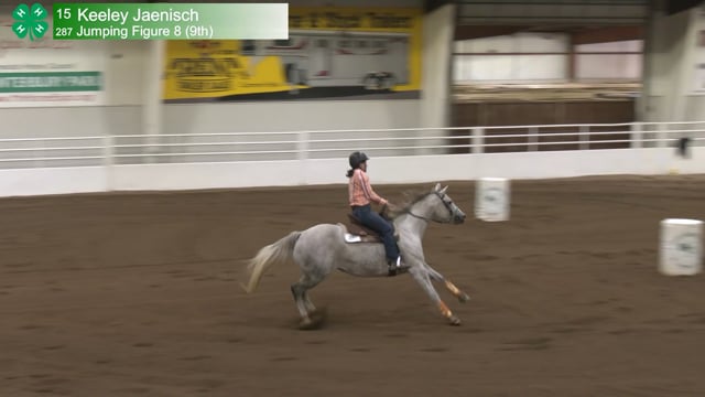 #287 Keeley Jaenisch [Jumping Figure 8 (9th)]