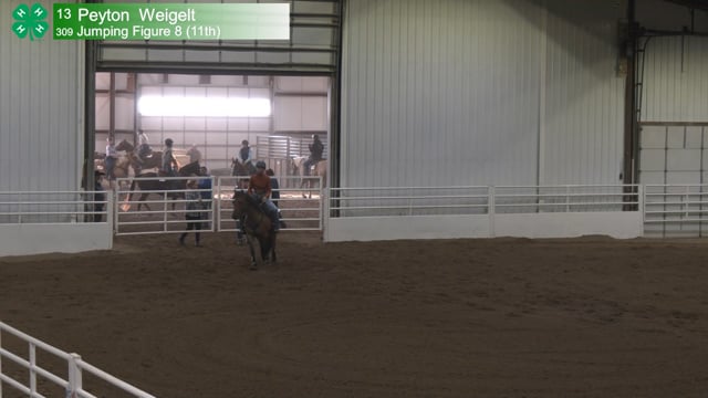 #309 Peyton  Weigelt [Jumping Figure 8 (11th)]